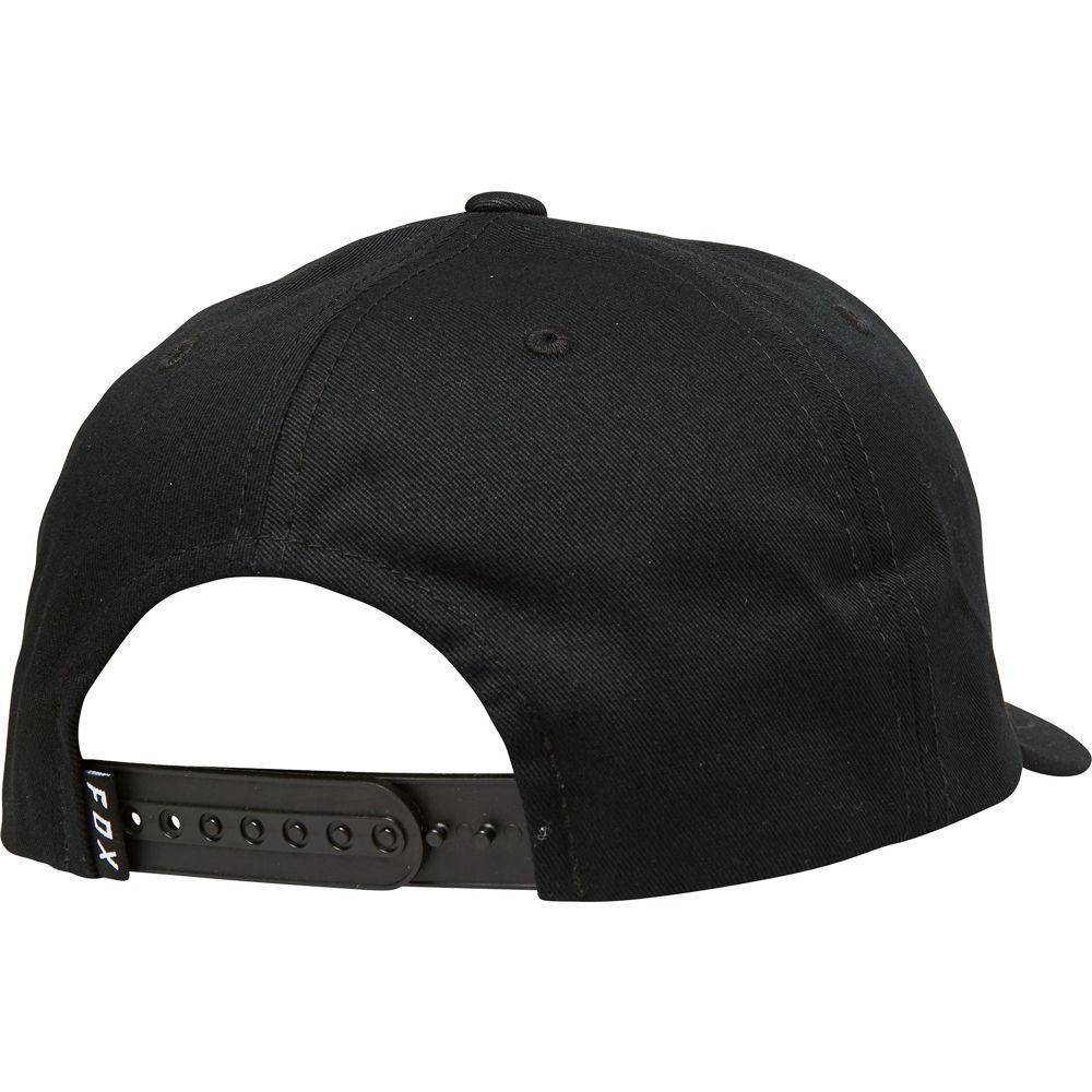 Gorro Lifestyle Snapback Haulin Negro Rojo Fox Racing - Rideshop
