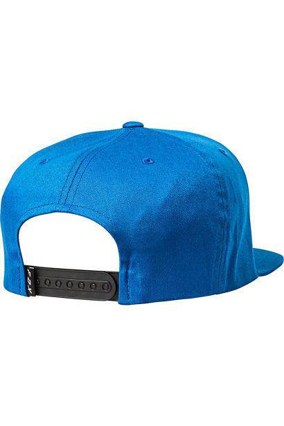 Gorro Lifestyle Snapback Headers Azul/Blanco Fox Racing - Rideshop