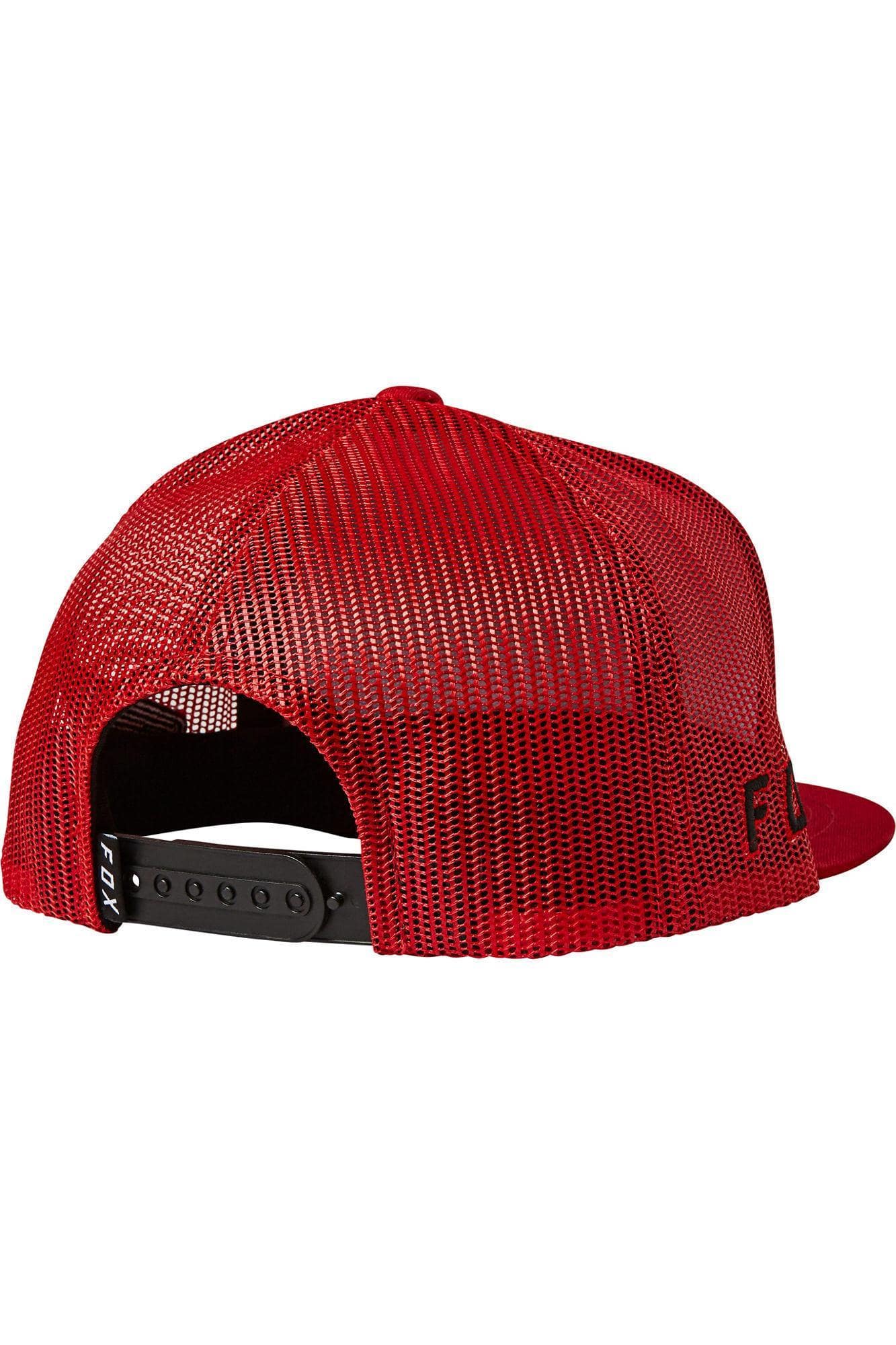 Gorro Lifestyle Snapback Honda Rojo Fox Racing - Rideshop