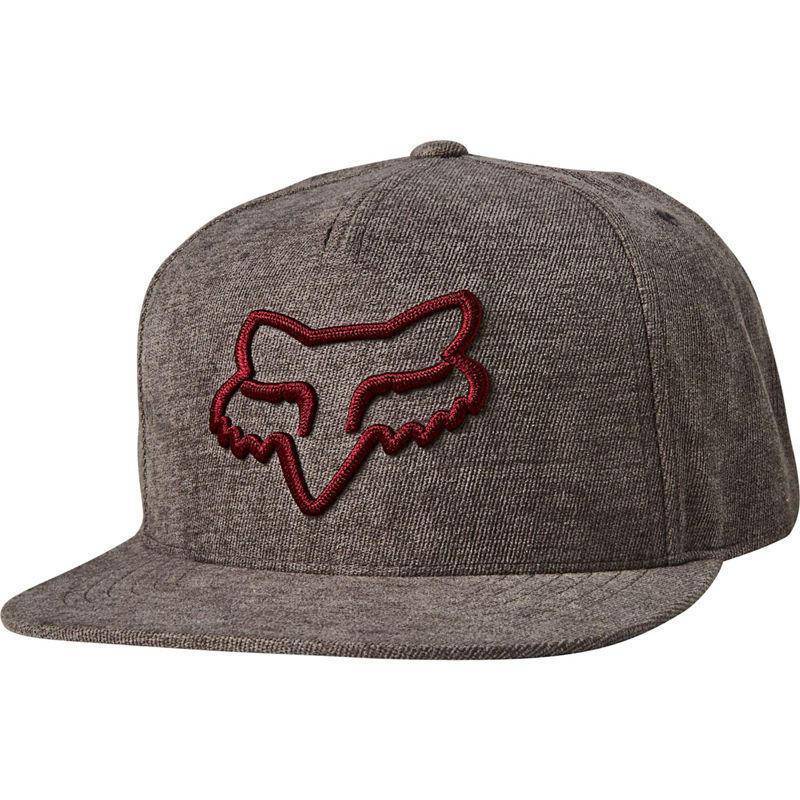 Gorro Lifestyle Snapback Instill Gris/Rojo Fox Racing - Rideshop
