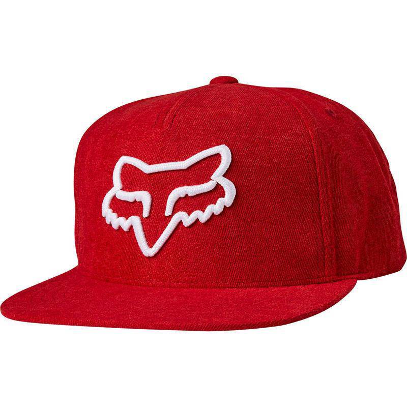 Gorro Lifestyle Snapback Instill Rojo/Blanco Fox Racing - Rideshop