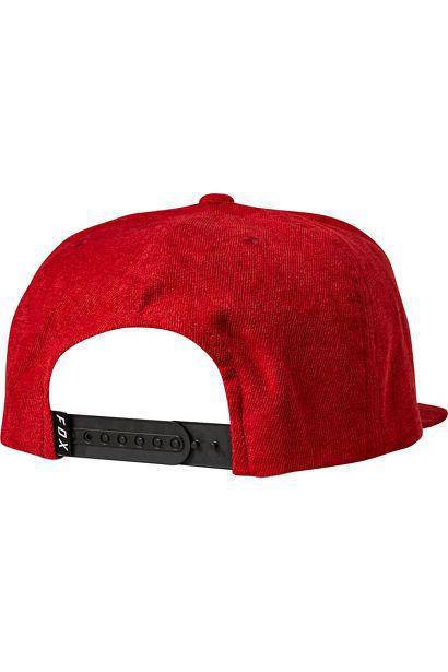 Gorro Lifestyle Snapback Instill Rojo/Blanco Fox Racing - Rideshop