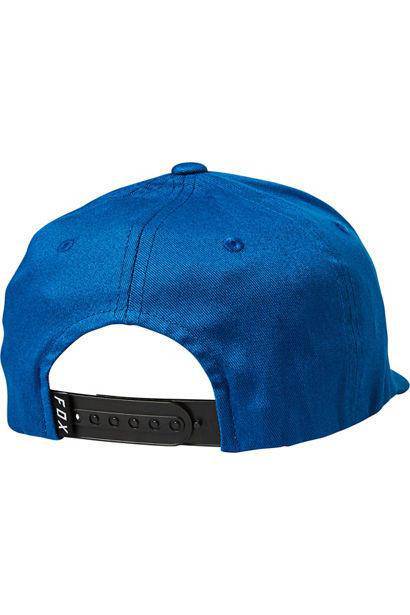 Gorro Lifestyle Snapback Legacy Moth 110 Azul Fox Racing - Rideshop