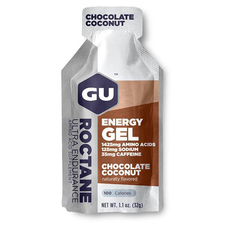 GU Energy Roctane Energy Gel, Chocolate Coconut - Rideshop
