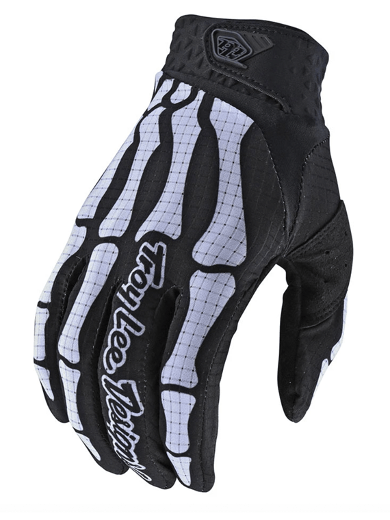Guantes Air Skully Black Troy Lee - Rideshop
