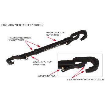 Hollywood - Adaptador Pro Para Porta Bicicletas - Rideshop