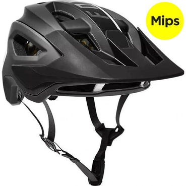 Casco Bicicleta Speedframe Pro Blocked Negro Fox Racing - Rideshop