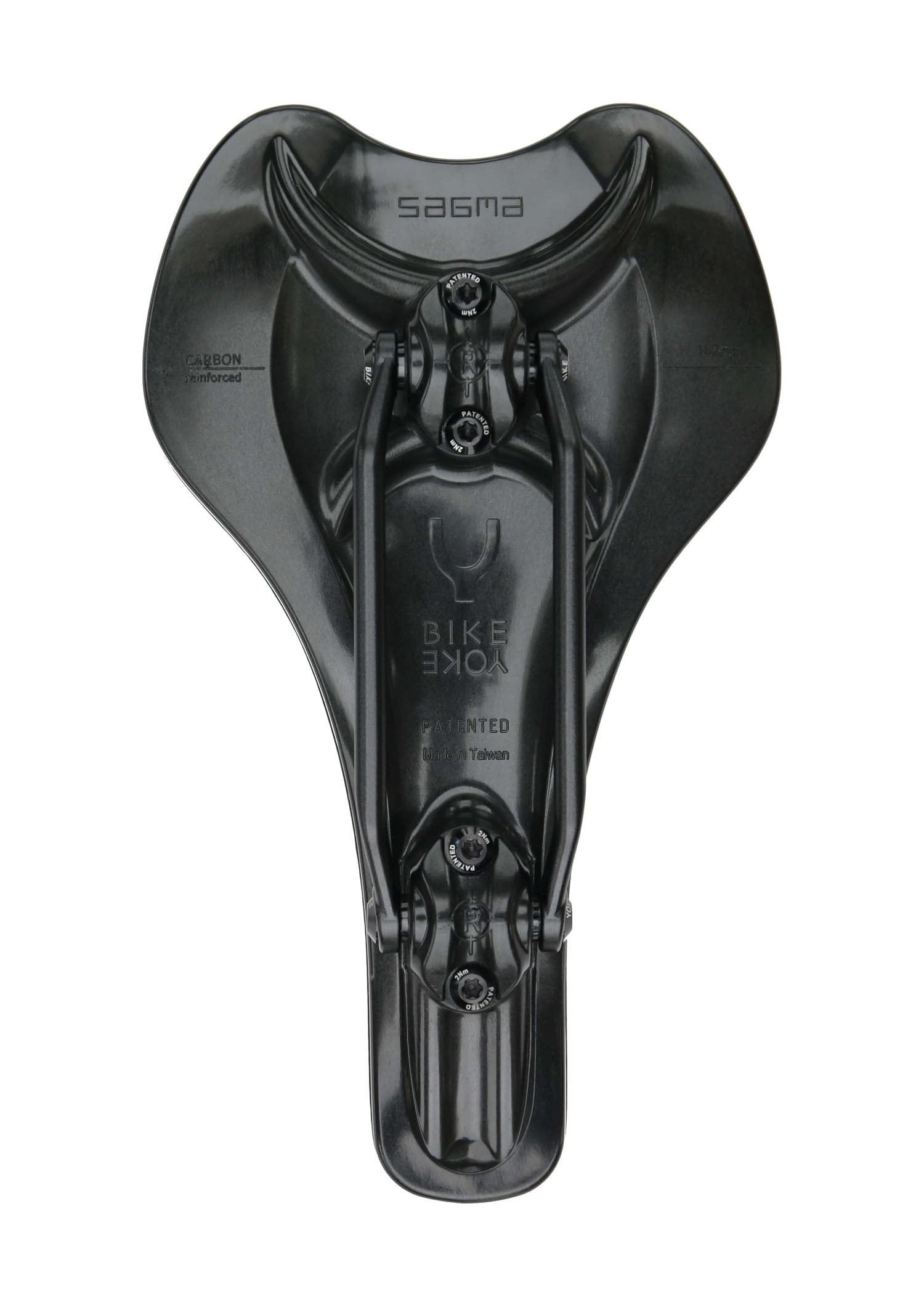 Bikeyoke Sillín Sagma 142Mm Negro - Rideshop