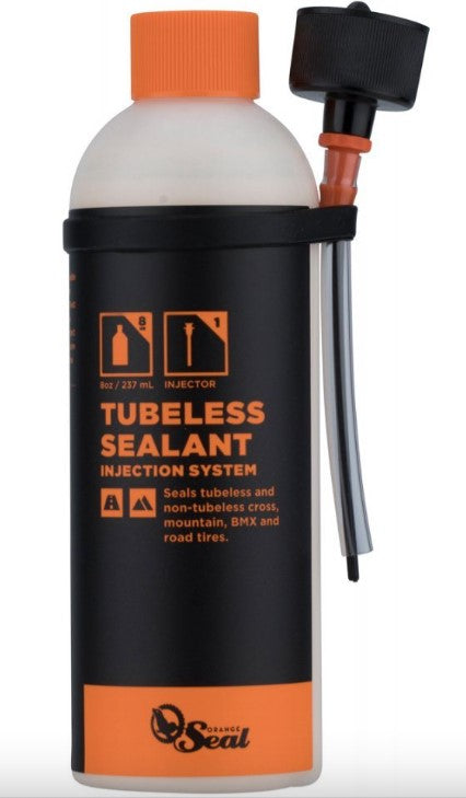 Produit Étanchéité Pneus Orange Seal - Flacon 227 Ml, Scelle Crevaisons Jusqu'à 6 Mm