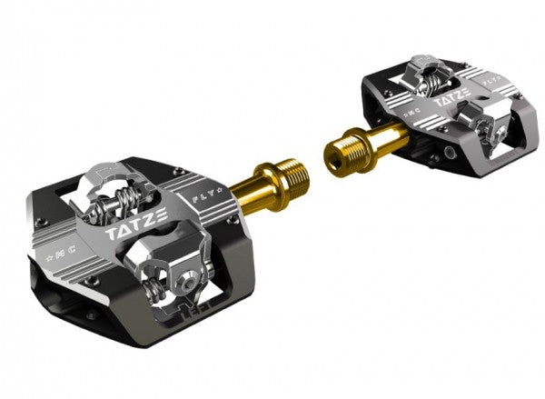 Pedal de Fijaciones Mc-FLy Titanio Tatze - Rideshop
