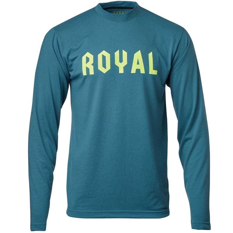 Royal Racing Jersey Core Ls Corp Steel Blue Heather - Rideshop