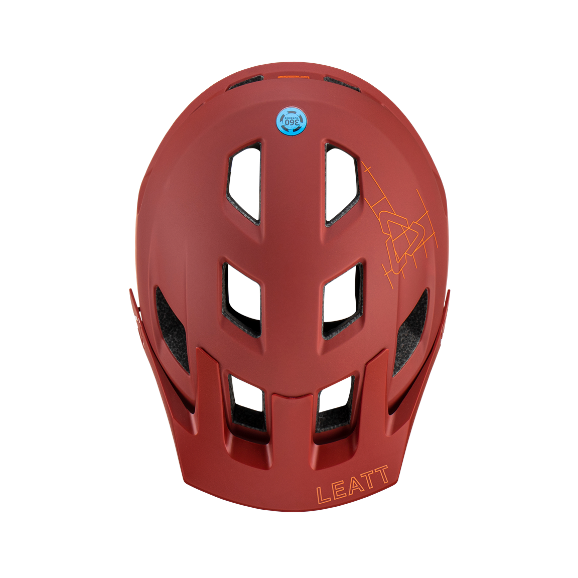 Leatt Casco MTB AllMtn 1.0 V23 Lava - Rideshop