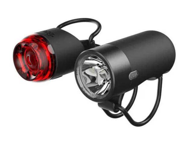Luces Delantera Y Trasera Para Bicicleta Plug Twin Pack Black Knog - Rideshop
