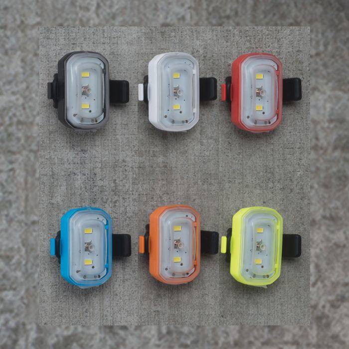 Luz Bicicleta Delantera Click Usb Naranjo Blackburn - Rideshop