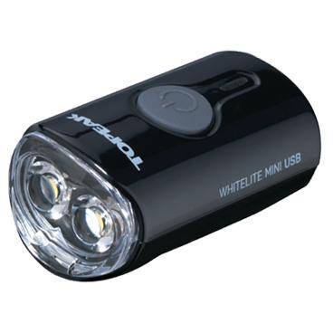 Luz delantera Mini USB Negra Topeak - Rideshop