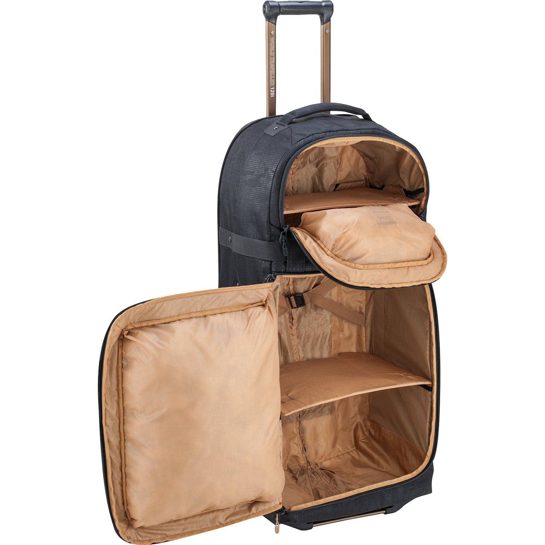 Maleta World Traveller 125L Negra Evoc - Rideshop