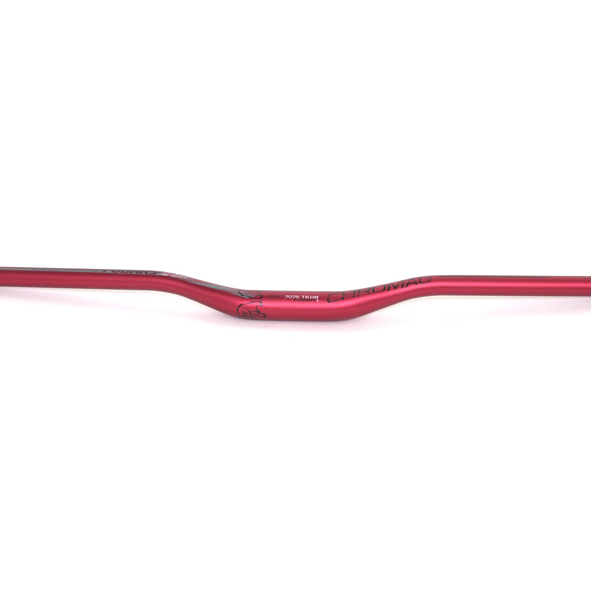 Manubrio Osx Alum 31.8mmx25º Rojo Chromag - Rideshop
