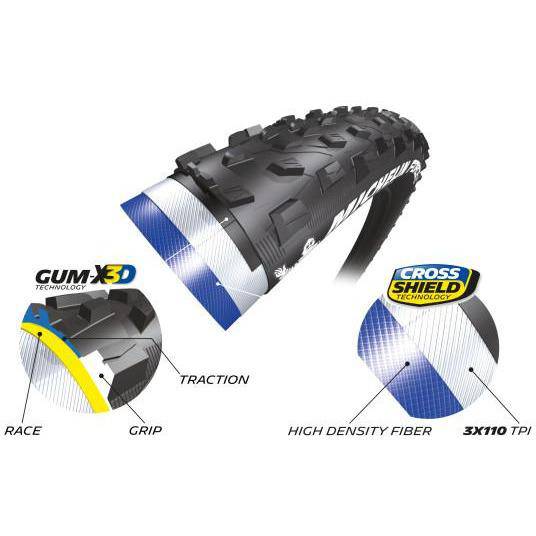 Michelin - Neumático 27.5x2.10 Force Xc Comp Line Ts - Rideshop