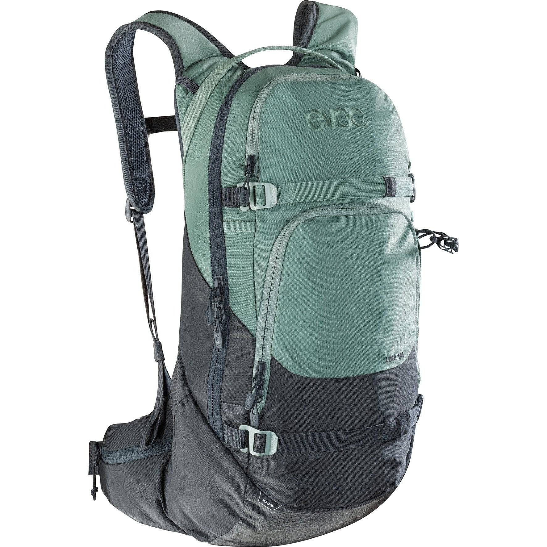 Mochila Nieve Line 18L Black/Olive Evoc - Rideshop