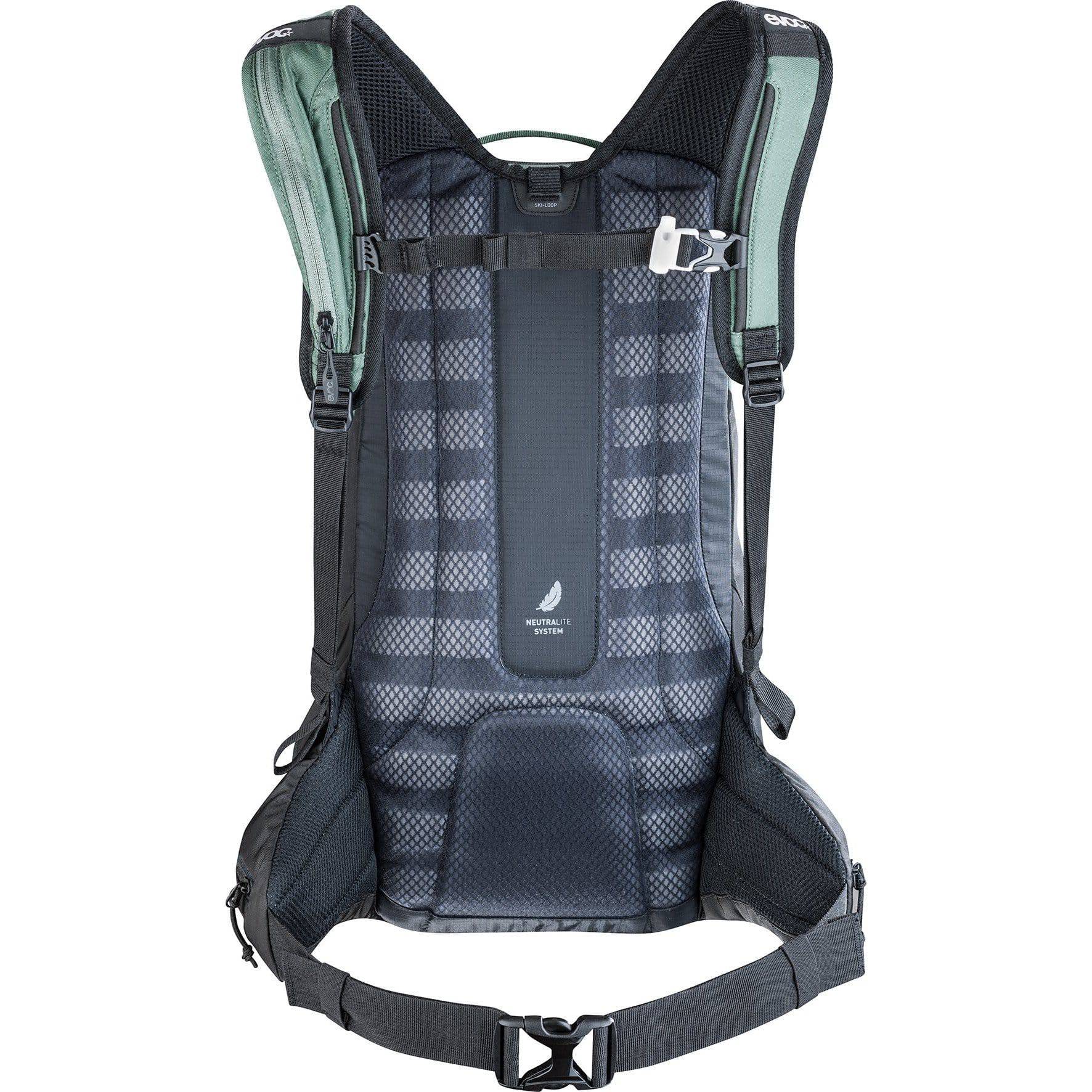 Mochila Nieve Line 18L Black/Olive Evoc - Rideshop