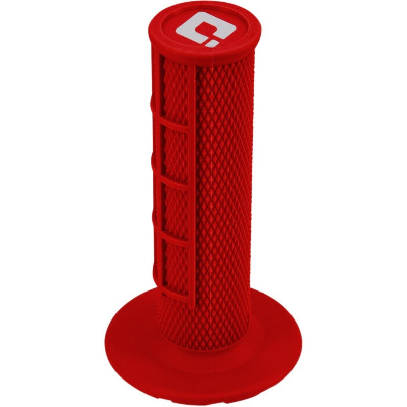 Puños V2 Half-Waffle Mx Lock-On Red Odi Grips - Rideshop