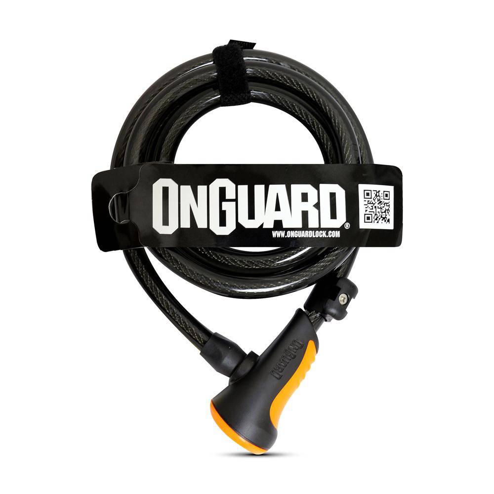 ON GUARD - CANDADO ESPIRAL NS 180X12MM - Rideshop