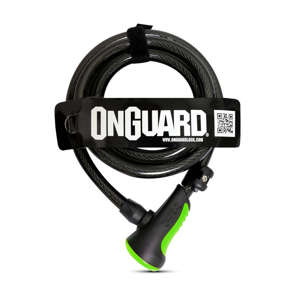 ON GUARD - CANDADO ESPIRAL NS 180X12MM - Rideshop