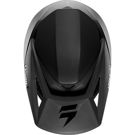 Casco Moto White Negro Shift - Rideshop