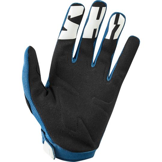 Guantes Moto White Air Glove Azul Shift - Rideshop