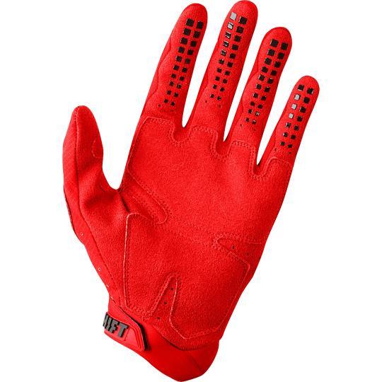 Guantes Moto Black Pro Rojo Shift - Rideshop