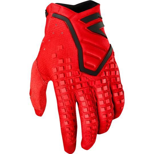 Guantes Moto Black Pro Rojo Shift - Rideshop