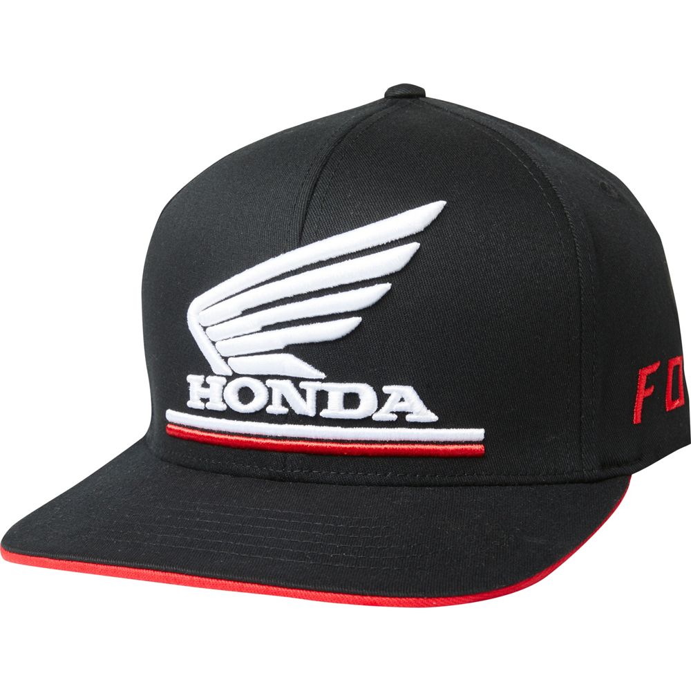 Gorro Lifestyle Fox Racing Honda Flexfit Negro Fox Racing - Rideshop