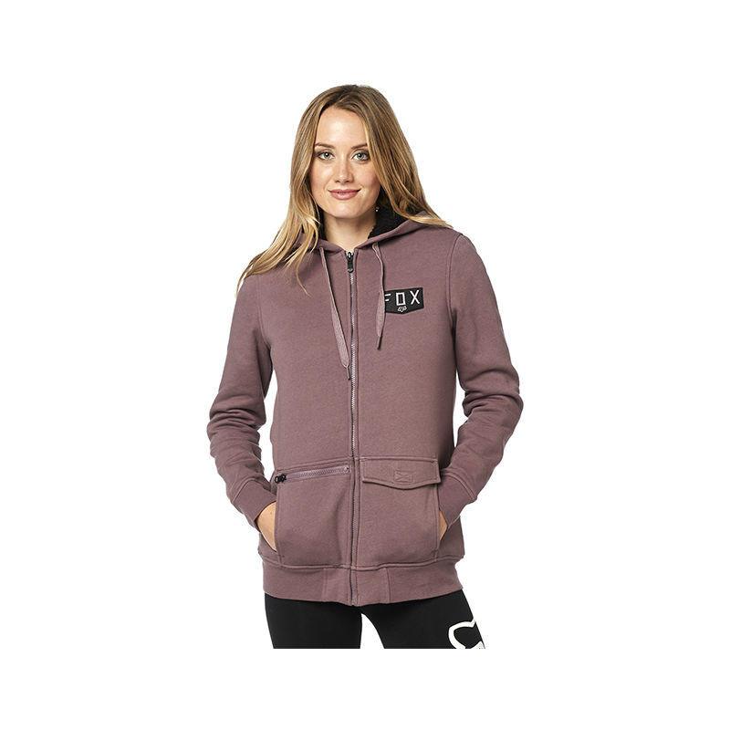 Poleron Lifestyle Mujer Lit Up Morado Fox Racing- - Rideshop