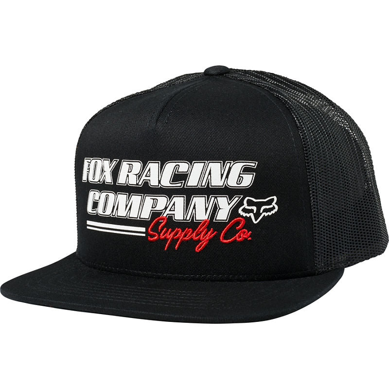 Gorro Lifestyle Snapback Pit Stop Negro Fox Racing - Rideshop