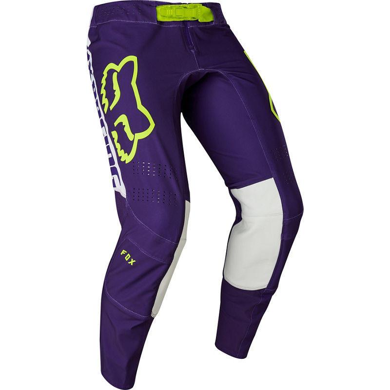 Pantalón Moto Flexair Honr Le Morado/Amarillo Fox Racing - Rideshop