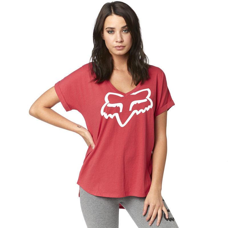Polera Lifestyle Mujer Responded Rojo Fox Racing - Rideshop