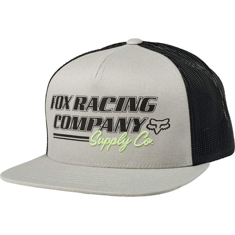 Gorro Lifestyle Snapback Pit Stop Gris Fox Racing - Rideshop
