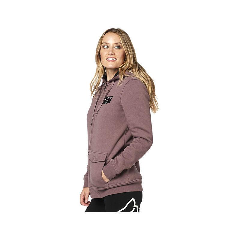 Poleron Lifestyle Mujer Lit Up Morado Fox Racing- - Rideshop