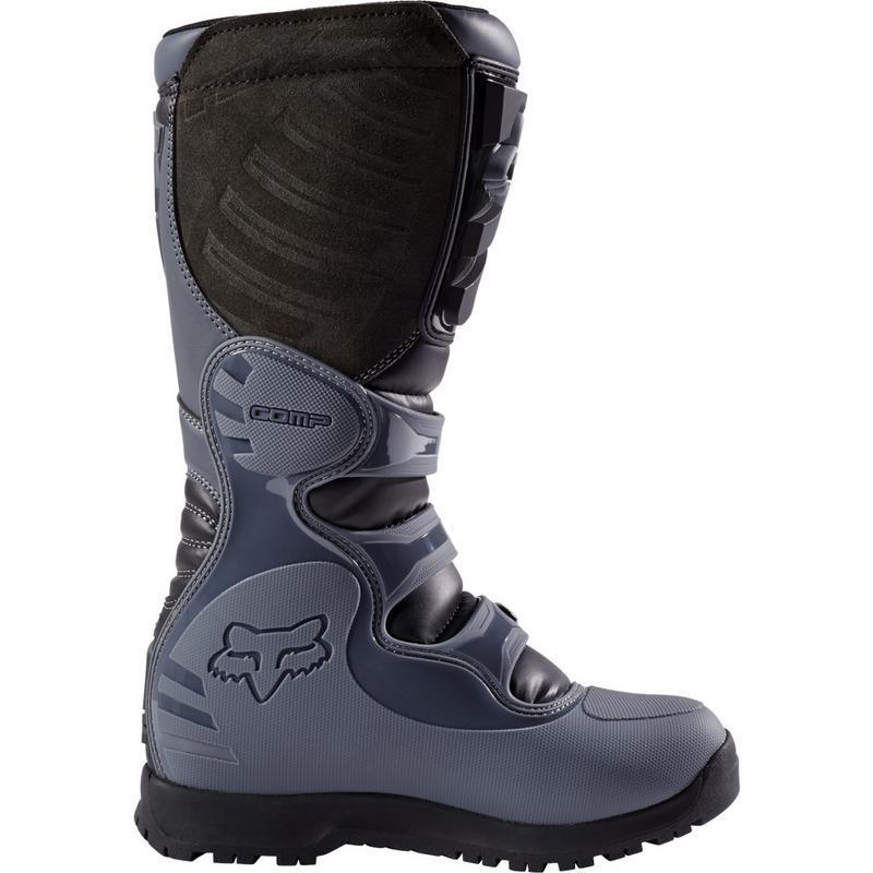 Botas Moto Comp 5 Offroad Negro Gris Fox Racing - Rideshop