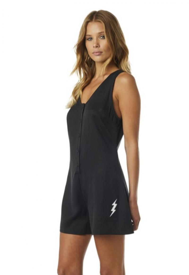 Enterito Lifestyle Mujer Thundr Struck Negro Fox Racing - Rideshop