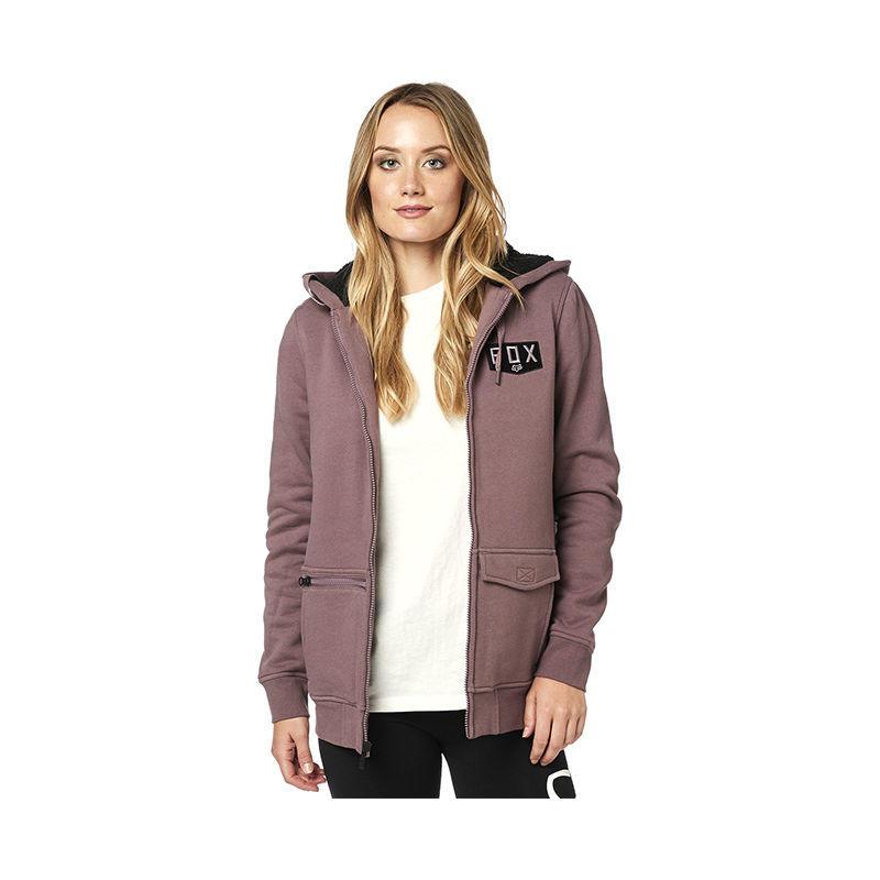 Poleron Lifestyle Mujer Lit Up Morado Fox Racing- - Rideshop