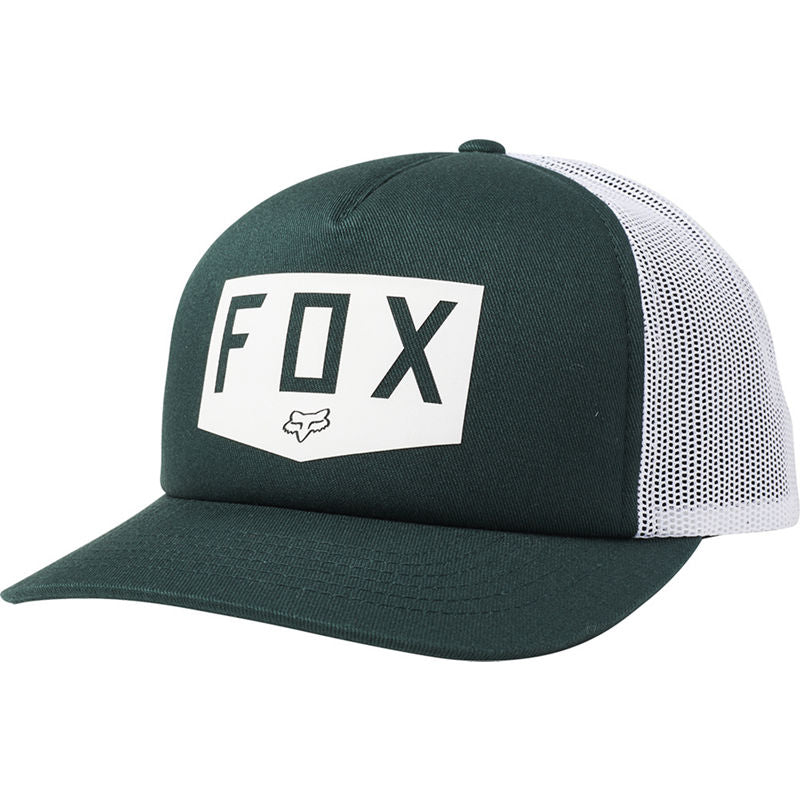Gorro Lifestyle Mujer Shield Trucker Verde Fox Racing - Rideshop