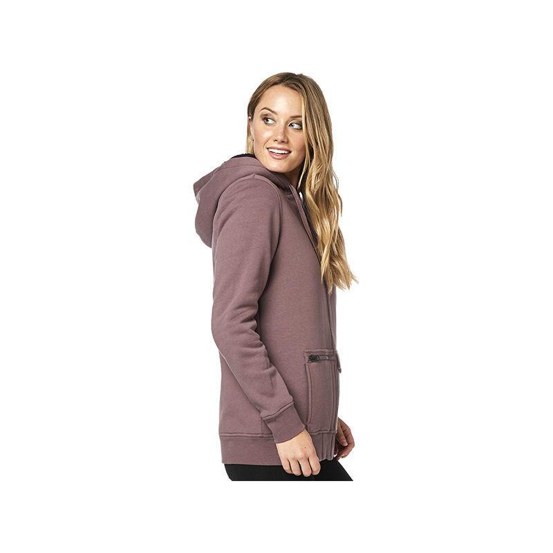 Poleron Lifestyle Mujer Lit Up Morado Fox Racing- - Rideshop