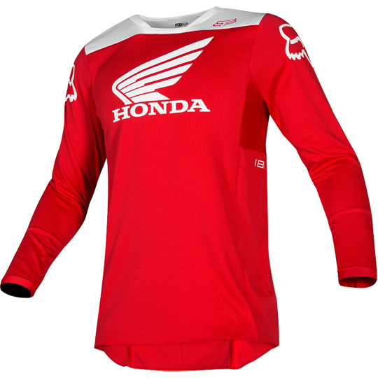 Polera Moto 180 Honda Rojo Fox Racing - Rideshop