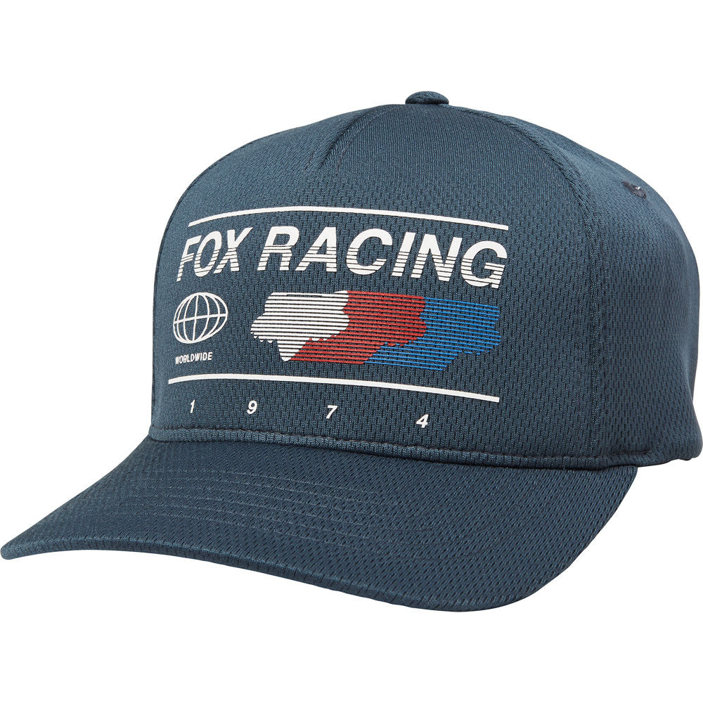 Gorro Lifestyle Flexfit Global Azul Fox Racing - Rideshop