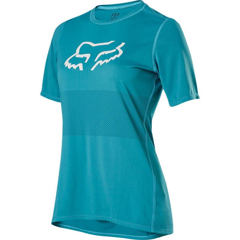 Polera Bicicleta Mujer Ranger Celeste Fox Racing - Rideshop