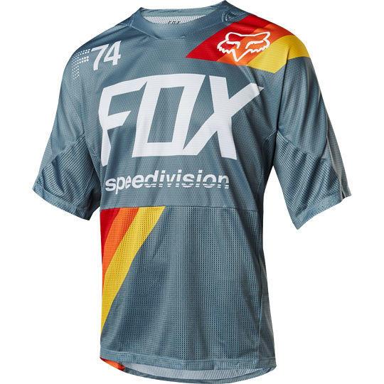 Polera Bicicleta Demo Drafter Azul Fox Racing - Rideshop