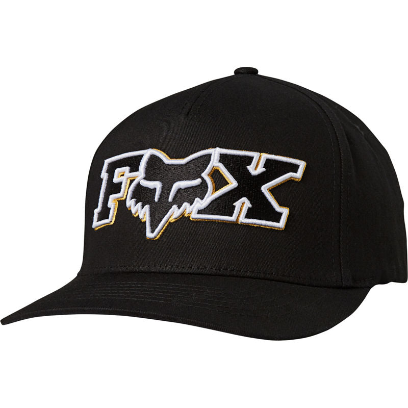 Gorro Lifestyle Flexfit Ellipsoid Negro/Amarillo Fox Racing - Rideshop