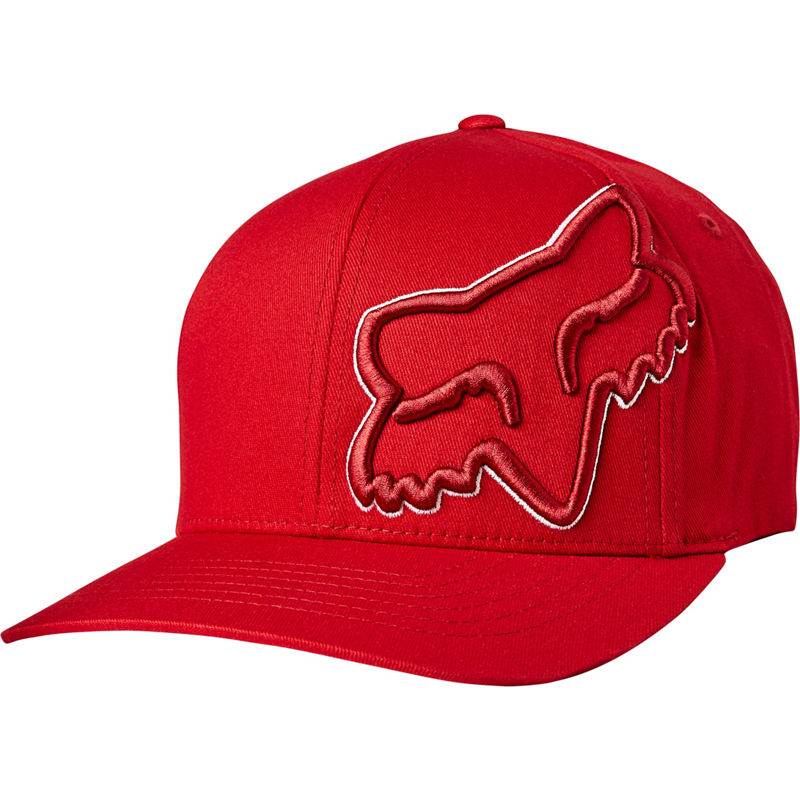 Gorro Lifestyle Flexfit Episcope Rojo/Blanco Fox Racing - Rideshop