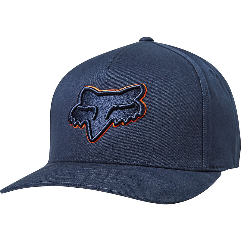 Gorro Lifestyle Flexfit Epicycle Azul/Naranjo Fox Racing - Rideshop
